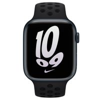 Apple Nike Sport Band Apple Watch Series 1-10 / SE / Ultra (2) - 42/44/45/46/49 mm - Noir