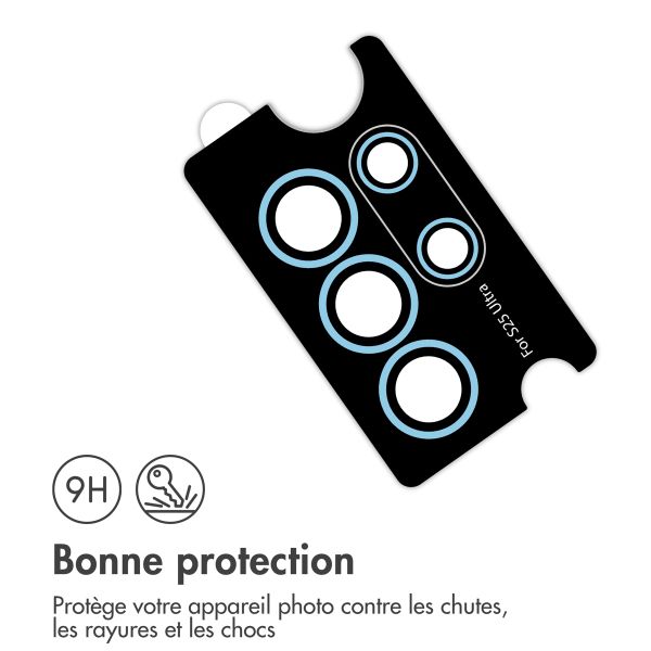 imoshion Lot de 2 protections d'objectif de caméra Samsung Galaxy S25 Ultra - Titanium Silverblue