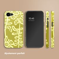 Selencia Coque arrière Vivid Apple iPhone 17e / 16e - Chalky Bloom