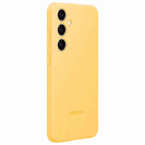 Samsung Original Coque en silicone Galaxy S24 Plus - Yellow