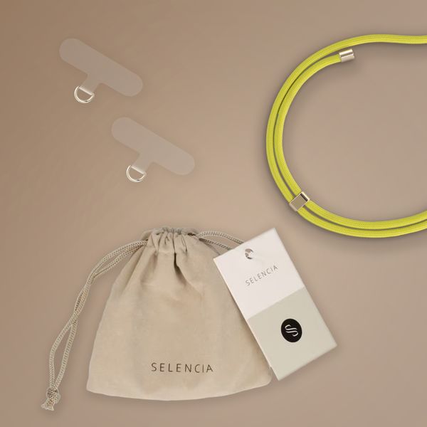 Selencia Cordon de téléphone universel - Olive Dust