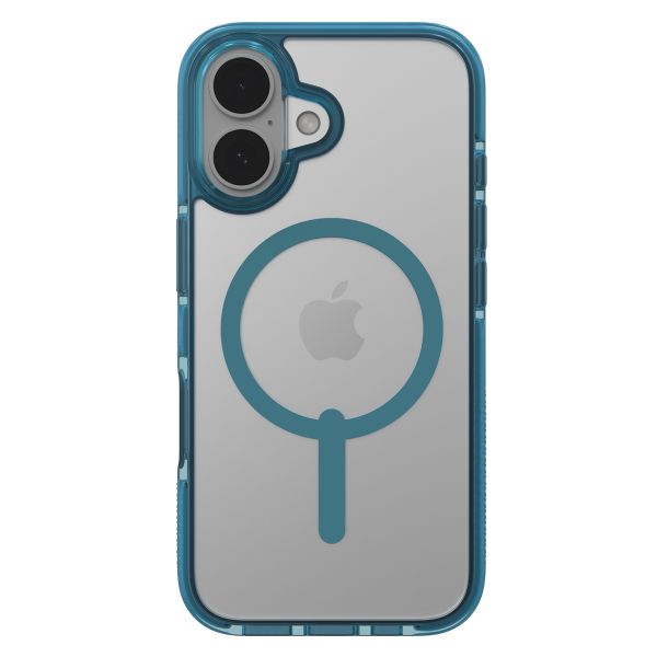 ZAGG Coque Santa Cruz Snap avec MagSafe Apple iPhone 16 - Clear / Blue