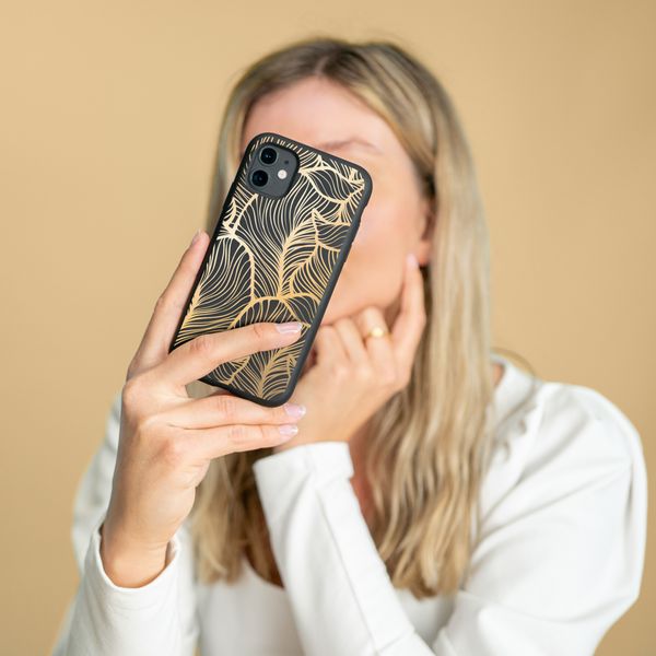 imoshion Coque Design Google Pixel 8a - Golden Leaves