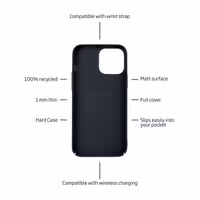 Holdit Coque Slim Apple iPhone 14 Pro Max - Noir