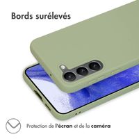 imoshion Coque Couleur Samsung Galaxy S23 Plus - Olive Green