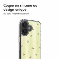 imoshion Coque Design Apple iPhone 16 - Garden Stripes