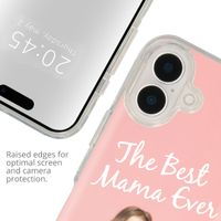 Concevez votre propre coque transparente Apple iPhone 16 Plus - Transparent