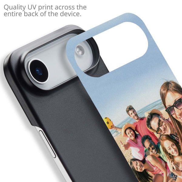 Concevez votre propre coque rigide Apple iPhone Air - Noir