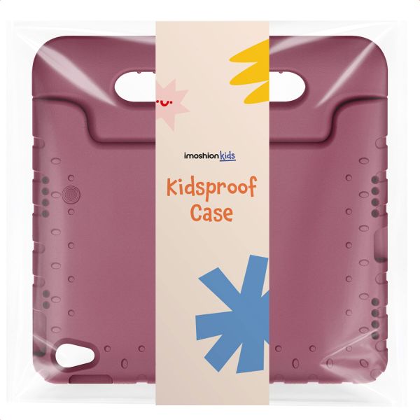 imoshion Coque kidsproof avec poignée Samsung Galaxy Tab A11 Plus / A9 Plus - Velvet Plum