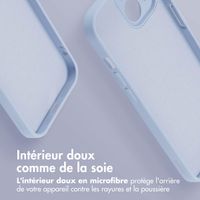 imoshion Coque Couleur avec MagSafe iPhone 15 - Lilas