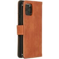 imoshion Étui de télephone portefeuille de luxe Apple iPhone 11 Pro - Marron