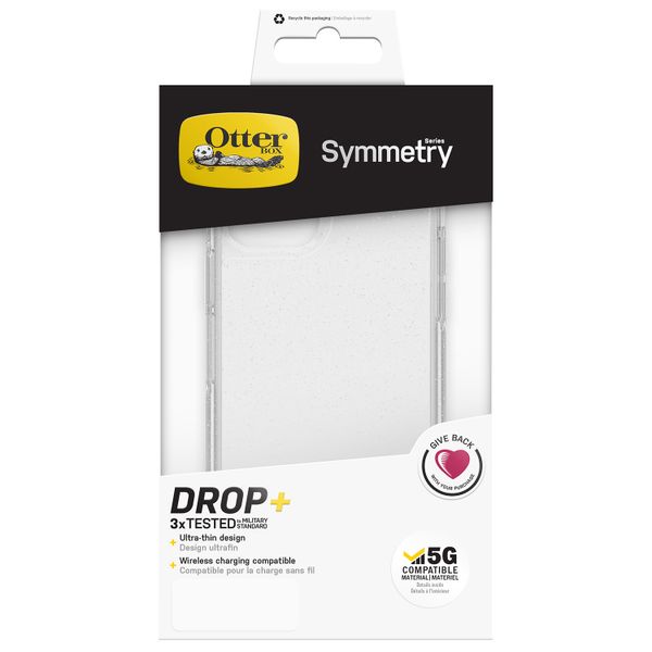 OtterBox Coque Symmetry Clear iPhone 12 (Pro) - Stardust