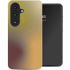 Selencia Coque arrière Vivid Samsung Galaxy S26 - Gradient Olive Dust