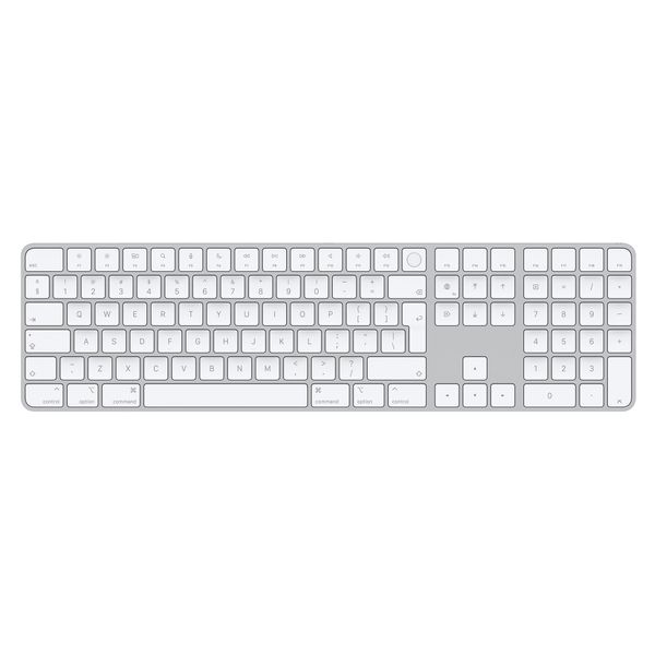Apple Magic Keyboard avec pavé numérique et Touch ID - Clavier sans fil - QWERTY / NL - Blanc
