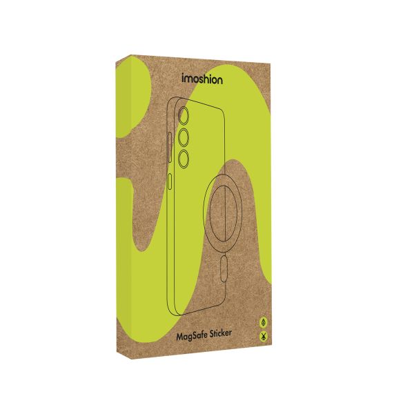 imoshion ﻿Autocollant MagSafe avec aide à l'installation - Blanc