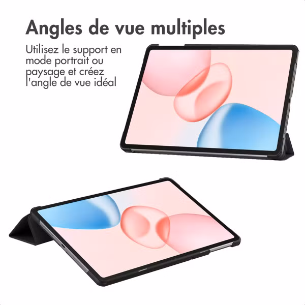 imoshion Coque tablette Trifold Honor Pad 10 - Noir
