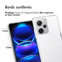 Accezz Coque Clear Xiaomi Redmi Note 12 Pro Plus - Transparent