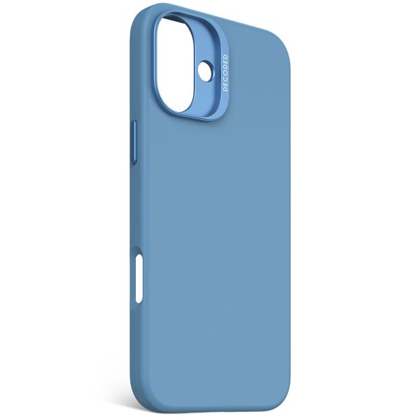 Decoded Coque en silicone MagSafe Apple iPhone 16 Plus - Air Blue