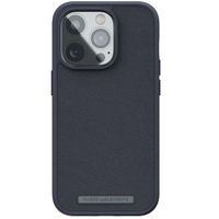 Njorð Collections Coque en cuir véritable MagSafe iPhone 14 Pro - Black