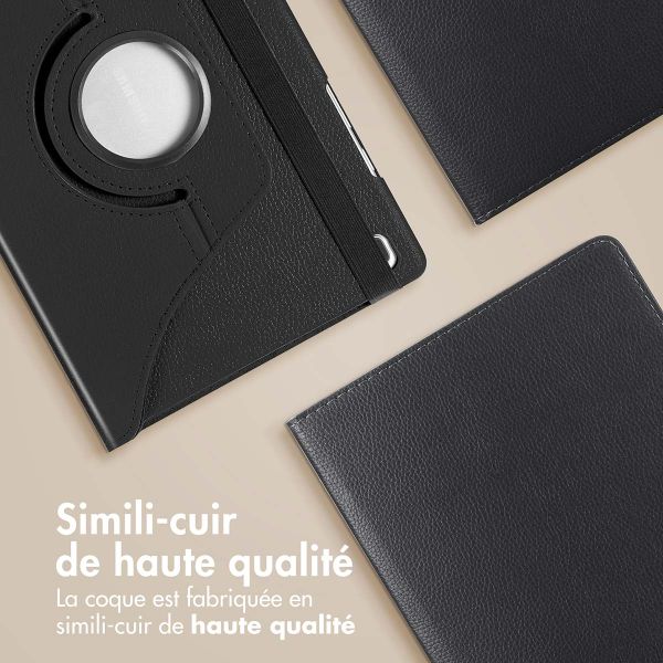 imoshion Coque tablette rotatif à 360° Samsung Galaxy Tab A9 8.7 pouces - Noir