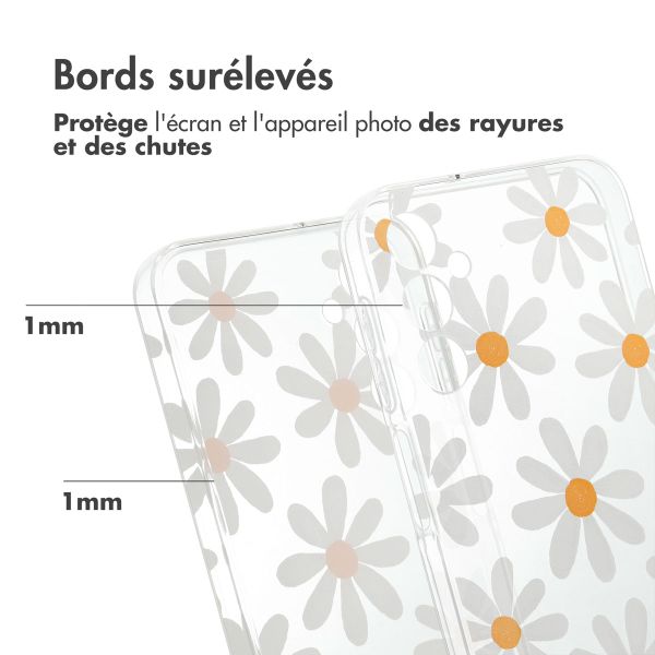 imoshion Coque Design Samsung Galaxy A25 (5G) - Daisy Flower