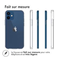 Accezz Coque Clear Apple iPhone 12 Mini - Transparent