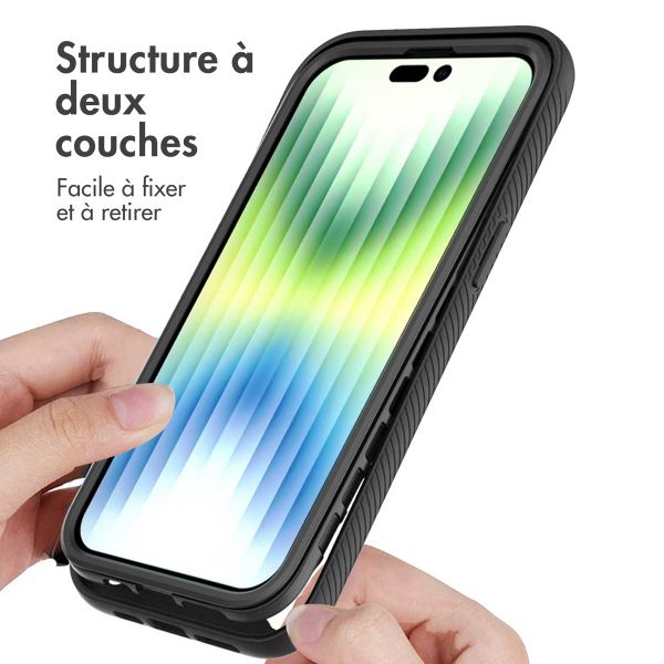 imoshion Coque 360° Full Protective Apple iPhone 14 Pro Max - Noir