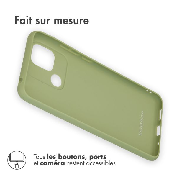 imoshion Coque Couleur Xiaomi Redmi 10C - Olive Green