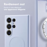 imoshion Coque Couleur avec MagSafe Samsung Galaxy S24 Ultra - Lila