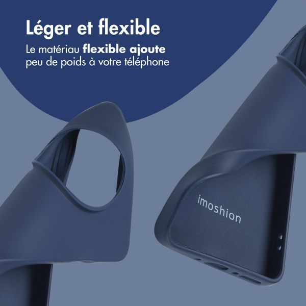 imoshion Coque Couleur Xiaomi Redmi Note 14 Pro (5G) - Bleu foncé
