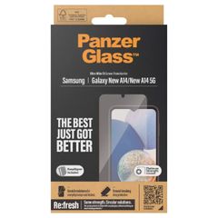 PanzerGlass ﻿Film de protection d'écran anti-bactérien Refresh Ultra-Wide Fit avec applicateur Samsung Galaxy A15 (5G)