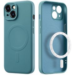 imoshion Coque Couleur avec MagSafe iPhone 15 - Smoke Green