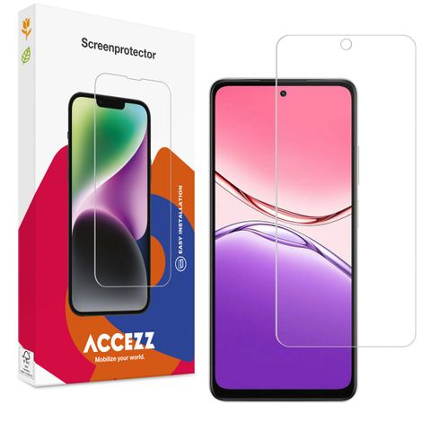Accezz Protection d'écran en verre trempé Oppo A5 5G (2025)