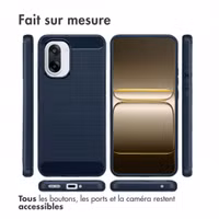 imoshion Coque Brushed OnePlus Nord CE5 - Bleu foncé