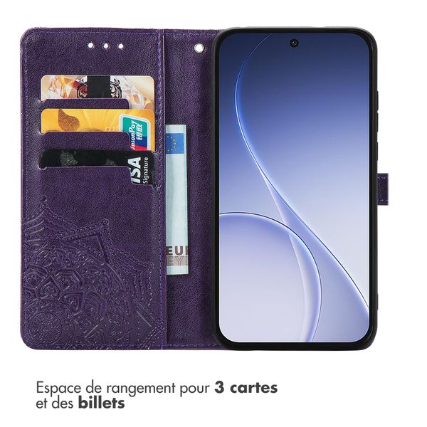 imoshion Etui de télephone Mandala Oppo Reno15 (5G) - Violet