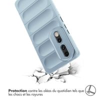 imoshion Coque arrière EasyGrip Honor 90 Pro - Bleu clair