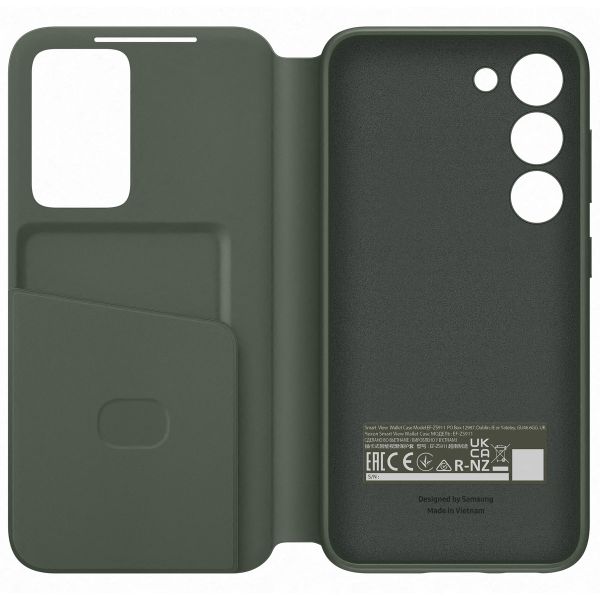 Samsung Original Coque S View Samsung Galaxy S23 - Khaki