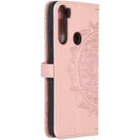 Etui de téléphone portefeuille Mandala Xiaomi Redmi Note 8T