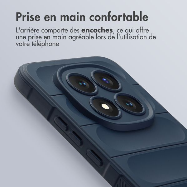 imoshion EasyGrip Backcover Xiaomi Redmi Note 15 Pro Plus (5G) - Bleu foncé