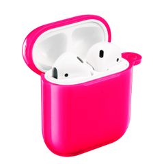 imoshion Coque Néon Apple AirPods 1 / 2 Case - Rose Fluo