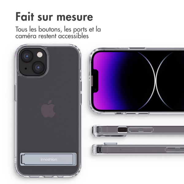 imoshion Coque Stand Apple iPhone 14 - Transparent