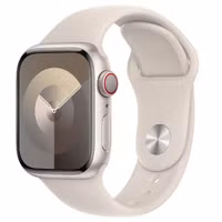Apple Bracelet Sport Apple Watch Series 1 t/m 9 / SE (38/40/41 mm) | Series 10 / 11 (42 mm) - Taille M/L - Starlight