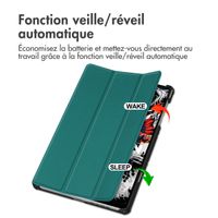 imoshion Coque tablette Trifold Lenovo Legion Tab (2025) - Vert foncé