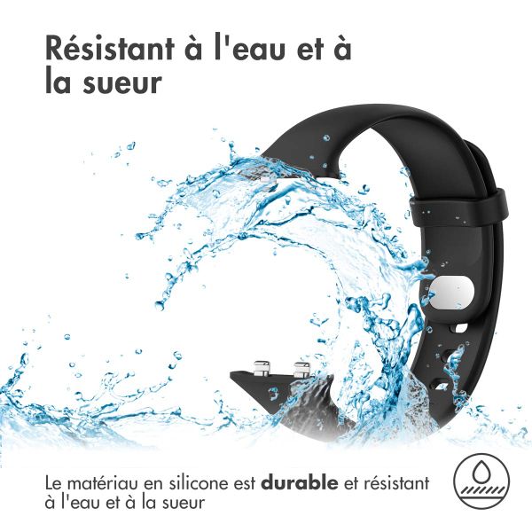 imoshion Bracelet sport en silicone Oppo Watch 41 mm - Noir