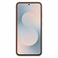 Samsung Original Coque KindSuit en Cuir Végan Samsung Galaxy S25 FE - Tan