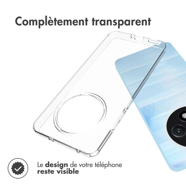 Accezz Coque Clear Oppo Reno 12F 5G - Transparent