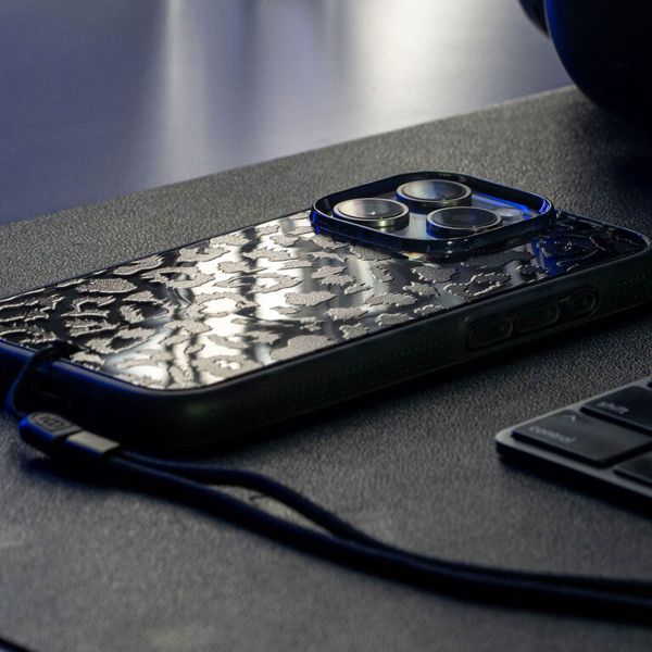 BodyGuardz Coque Ace Pro MagSafe Apple iPhone 16 Pro - Black / Leopard