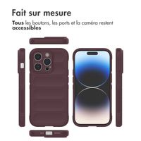 imoshion Coque arrière EasyGrip iPhone 14 Pro - Aubergine