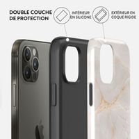 Burga Coque arrière Tough iPhone 12 (Pro) - Vanilla Sand