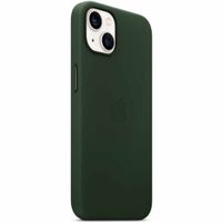 Apple Coque Leather MagSafe Apple iPhone 13 - Sequoia Green